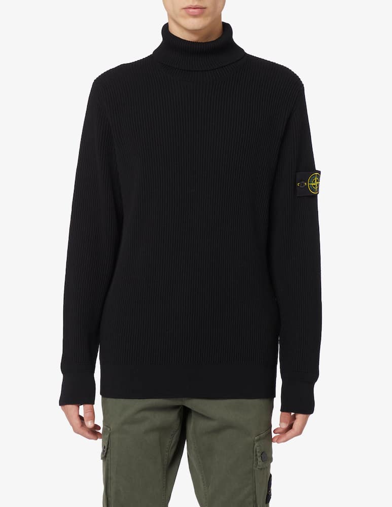 Stone Island Dolcevita lana costa inglese - immagine 1 Stone Island Dolcevita lana costa inglese - immagine 1