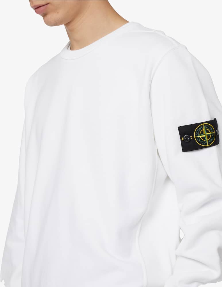 Stone Island Felpa girocollo cotone - immagine 4 Stone Island Felpa girocollo cotone - immagine 4