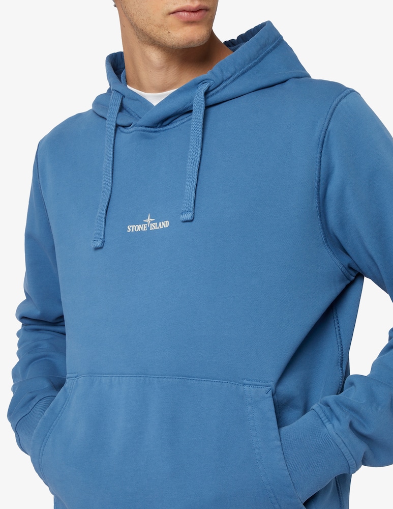 Stone Island Felpa con cappuccio con logo - immagine 4 Stone Island Felpa con cappuccio con logo - immagine 4
