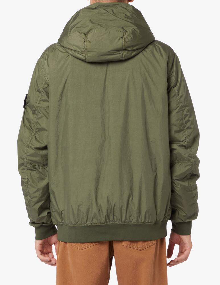 rinascente Stone Island Giacca crinkle primaloft con cappuccio
