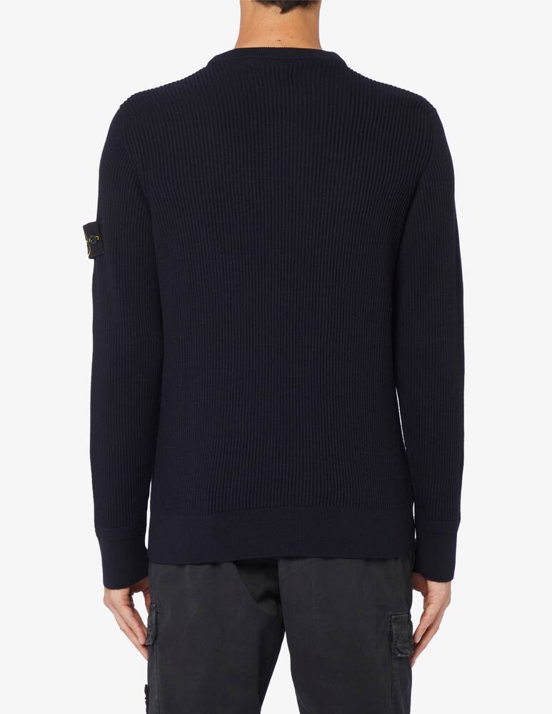 rinascente Stone Island Maglia girocollo knit lana costa inglese