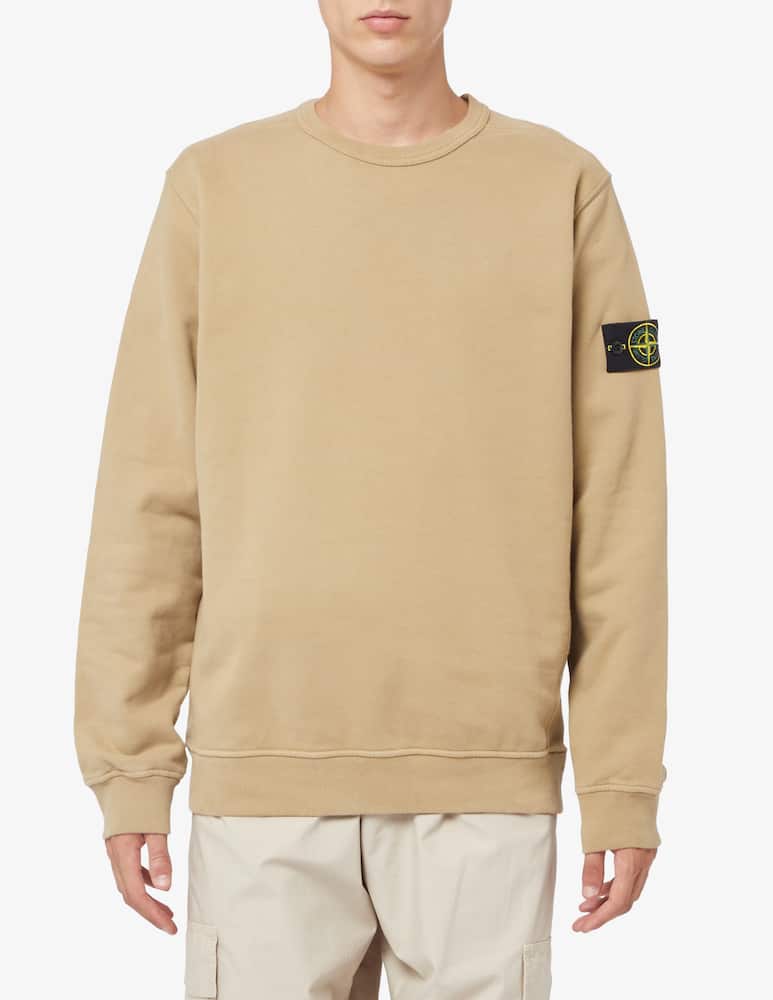 Stone Island Felpa girocollo cotone - immagine 1 Stone Island Felpa girocollo cotone - immagine 1