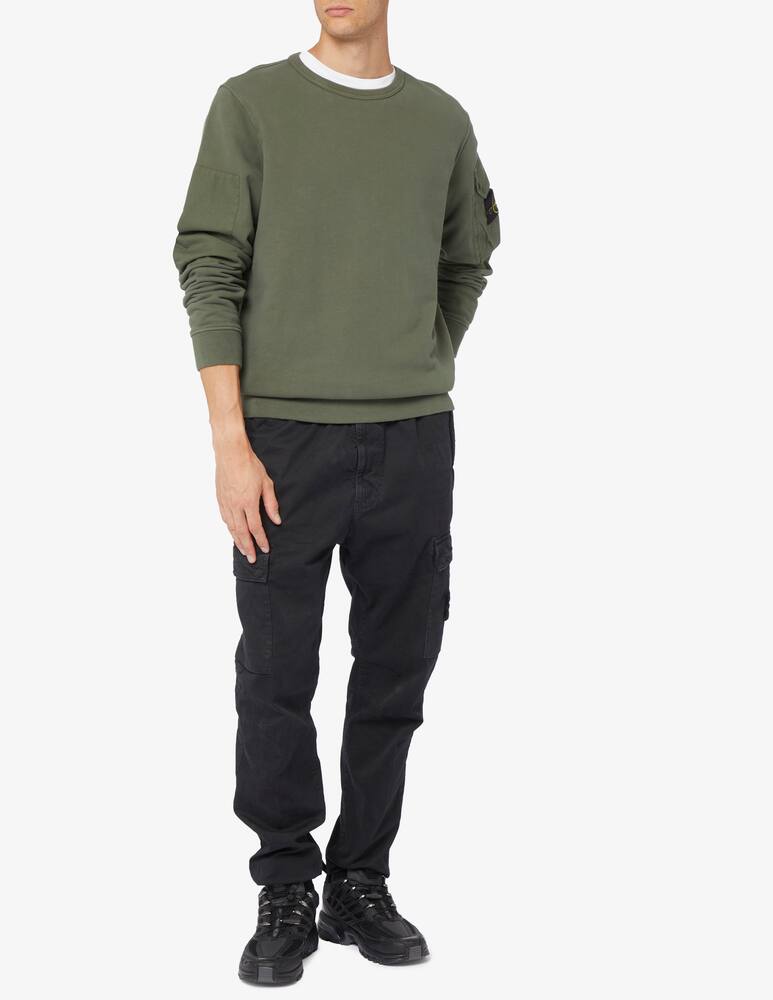 Stone Island Felpa girocollo con taschino - immagine 2 Stone Island Felpa girocollo con taschino - immagine 2