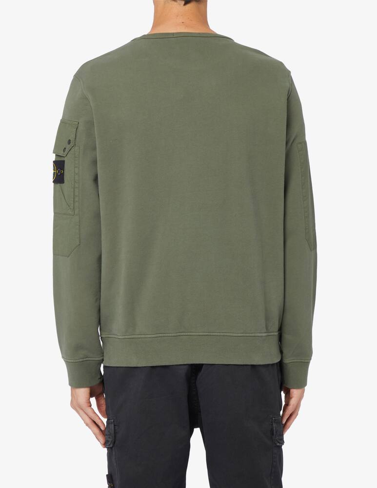 Stone Island Felpa girocollo con taschino - immagine 3 Stone Island Felpa girocollo con taschino - immagine 3