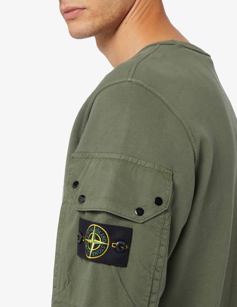 Stone Island Felpa girocollo con taschino - immagine 4 Stone Island Felpa girocollo con taschino - immagine 4
