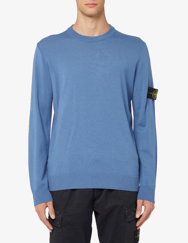 Stone Island Maglia girocollo merino - immagine 1 Stone Island Maglia girocollo merino - immagine 1