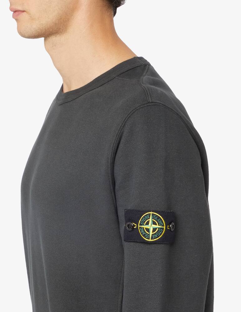 Stone Island Felpa girocollo cotone - immagine 4