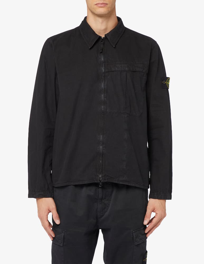 Stone Island Sovracamicia con cerniera - immagine 1 Stone Island Sovracamicia con cerniera - immagine 1