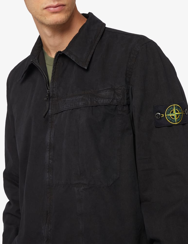 Stone Island Sovracamicia con cerniera - immagine 4 Stone Island Sovracamicia con cerniera - immagine 4