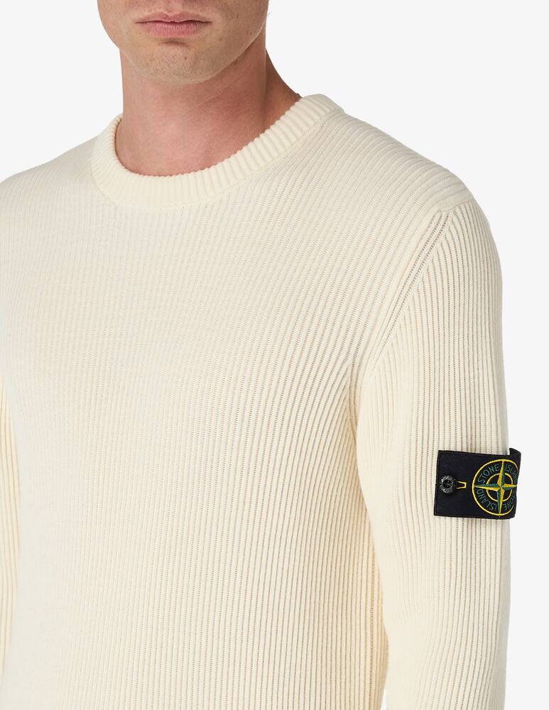 rinascente Stone Island Maglia girocollo knit lana costa inglese