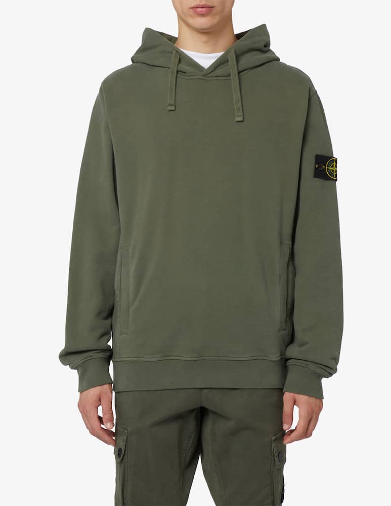 Stone Island Felpa con cappuccio - immagine 1 Stone Island Felpa con cappuccio - immagine 1