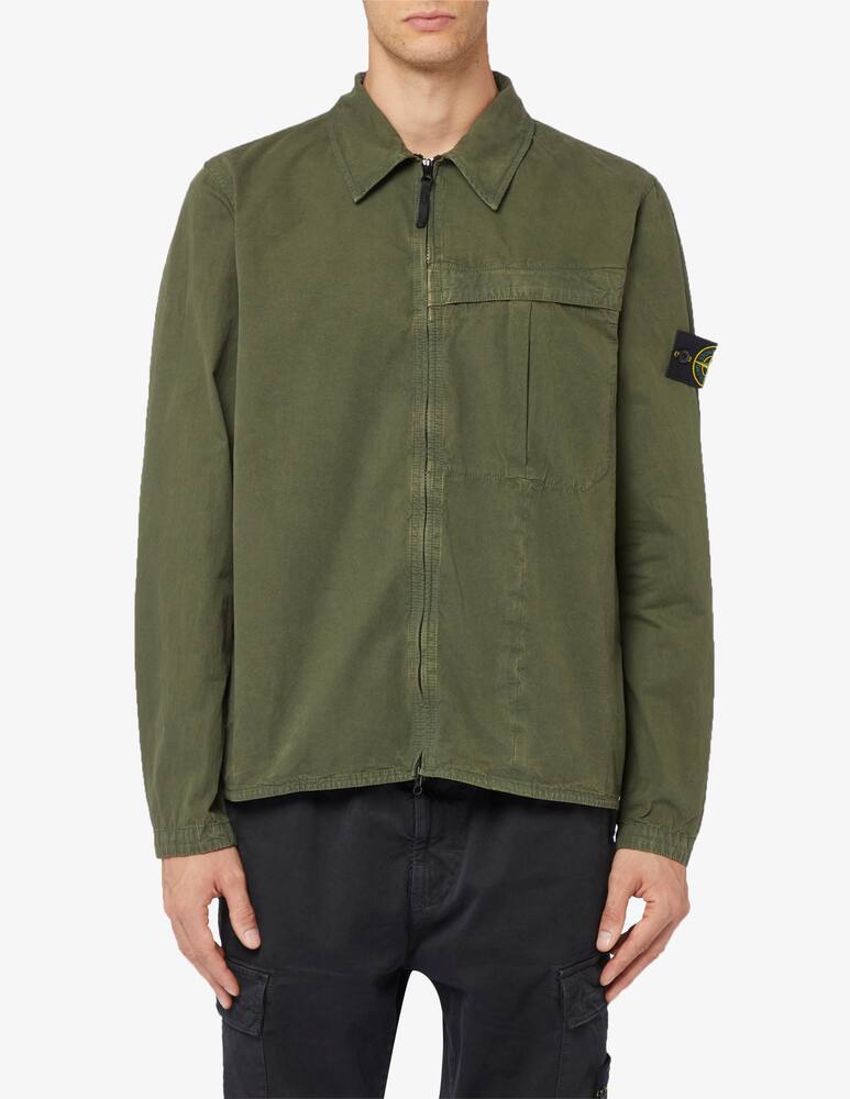 Stone Island Sovracamicia con cerniera - immagine 1