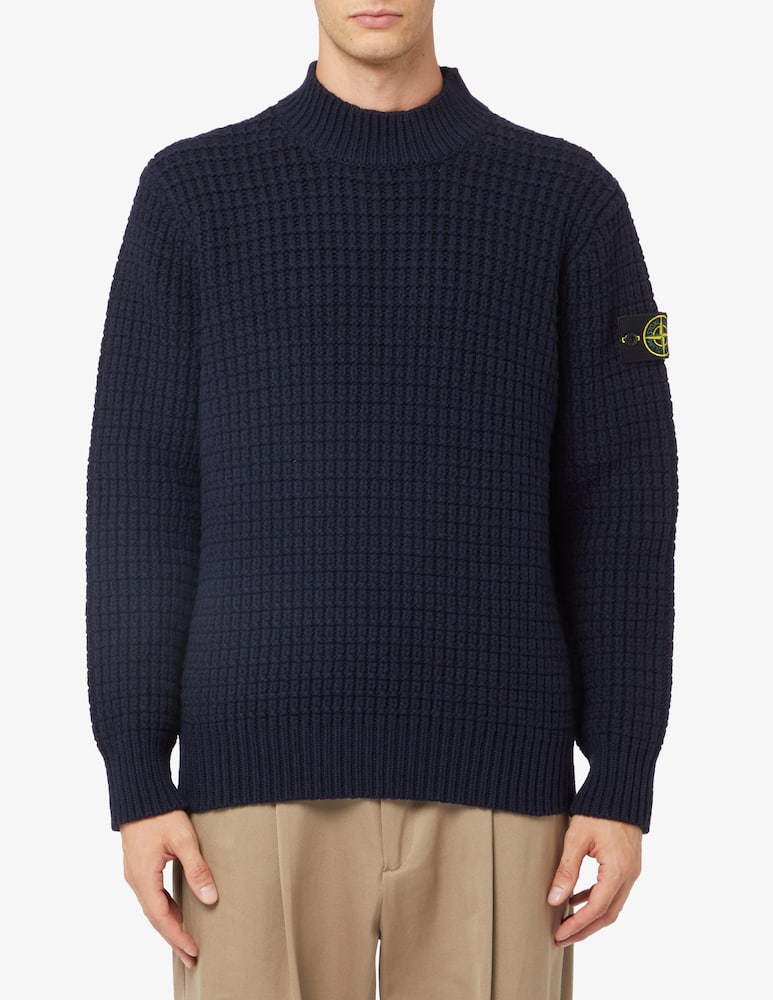 Stone Island Knitted crewneck jumper - picture 1 Stone Island Knitted crewneck jumper - picture 1