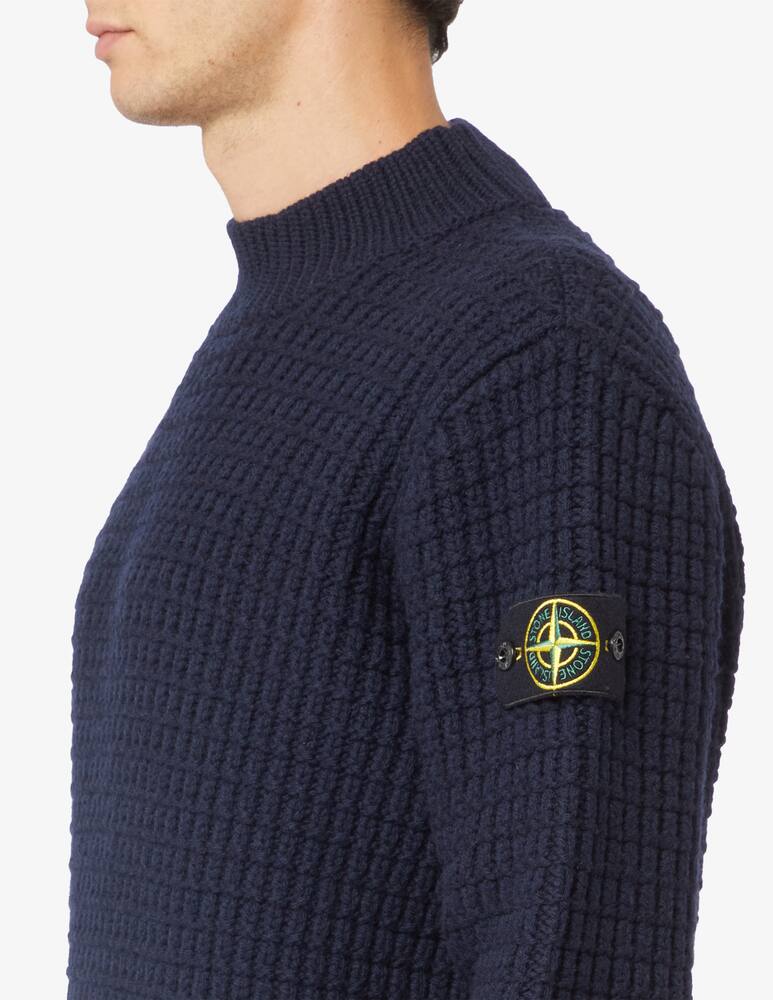 rinascente Stone Island Maglia girocollo knit lana grossa