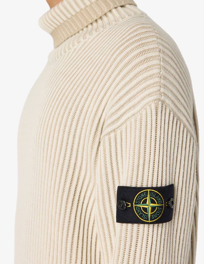 rinascente Stone Island Bicolor turtleneck