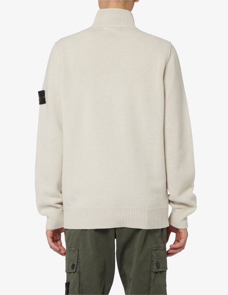 rinascente Stone Island Maglione polo mezza zip bottoni