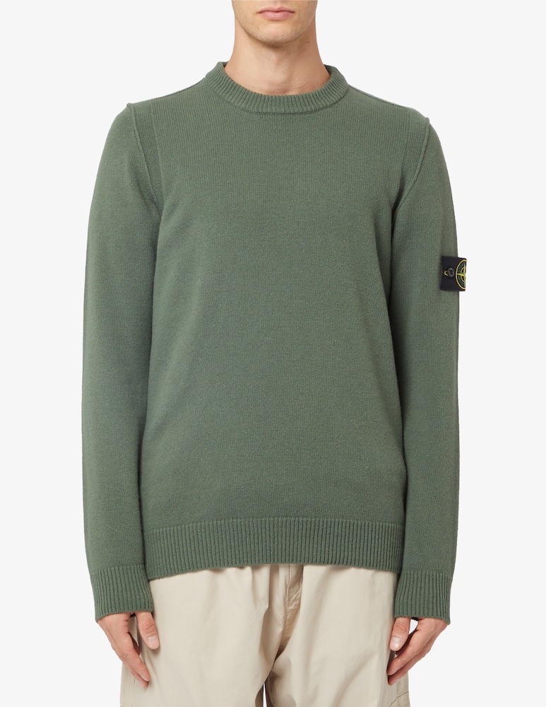 Stone Island Maglia girocollo knit lambswool - immagine 1 Stone Island Maglia girocollo knit lambswool - immagine 1