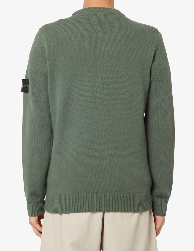 Stone Island Maglia girocollo knit lambswool - immagine 3 Stone Island Maglia girocollo knit lambswool - immagine 3