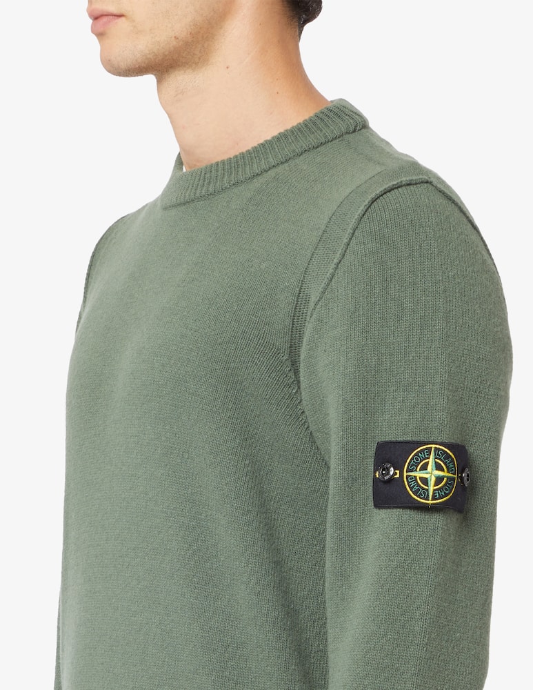 Stone Island Maglia girocollo knit lambswool - immagine 4 Stone Island Maglia girocollo knit lambswool - immagine 4