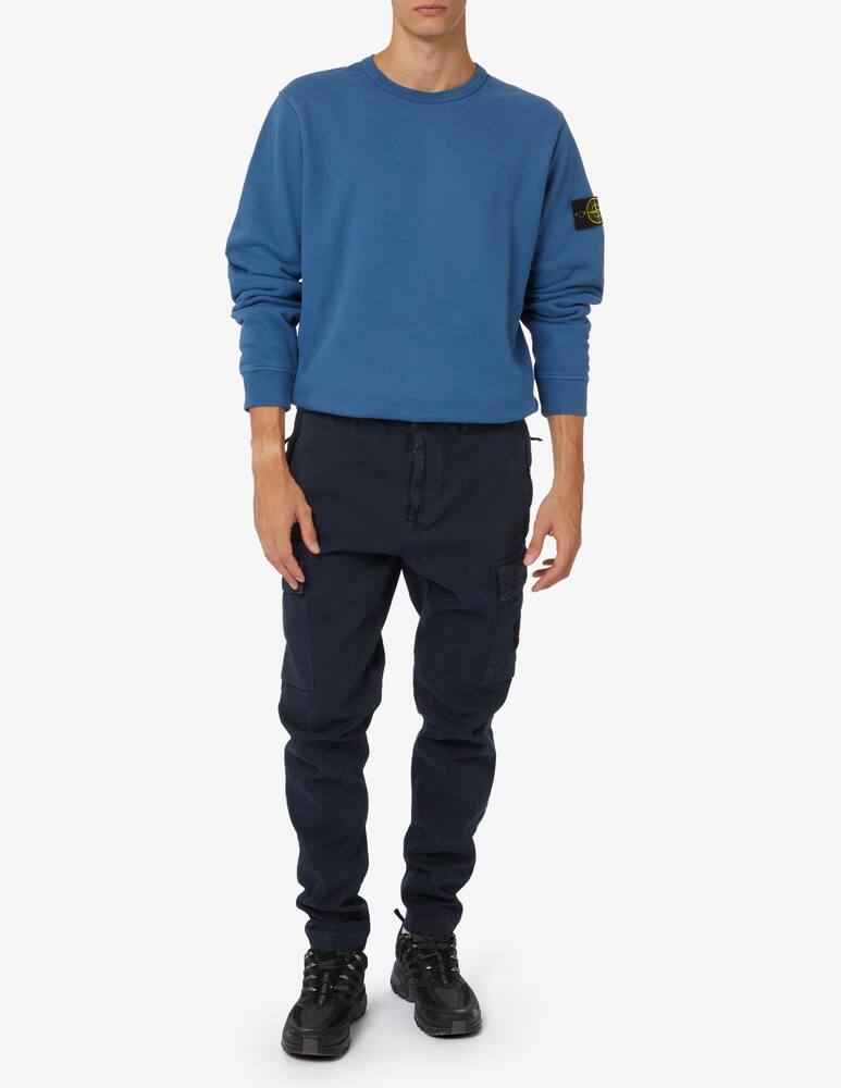 rinascente Stone Island Pantaloni cargo canvas regular tapered