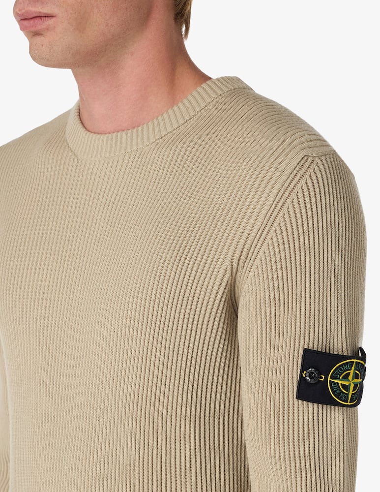 rinascente Stone Island Knit wool crewneck jumper