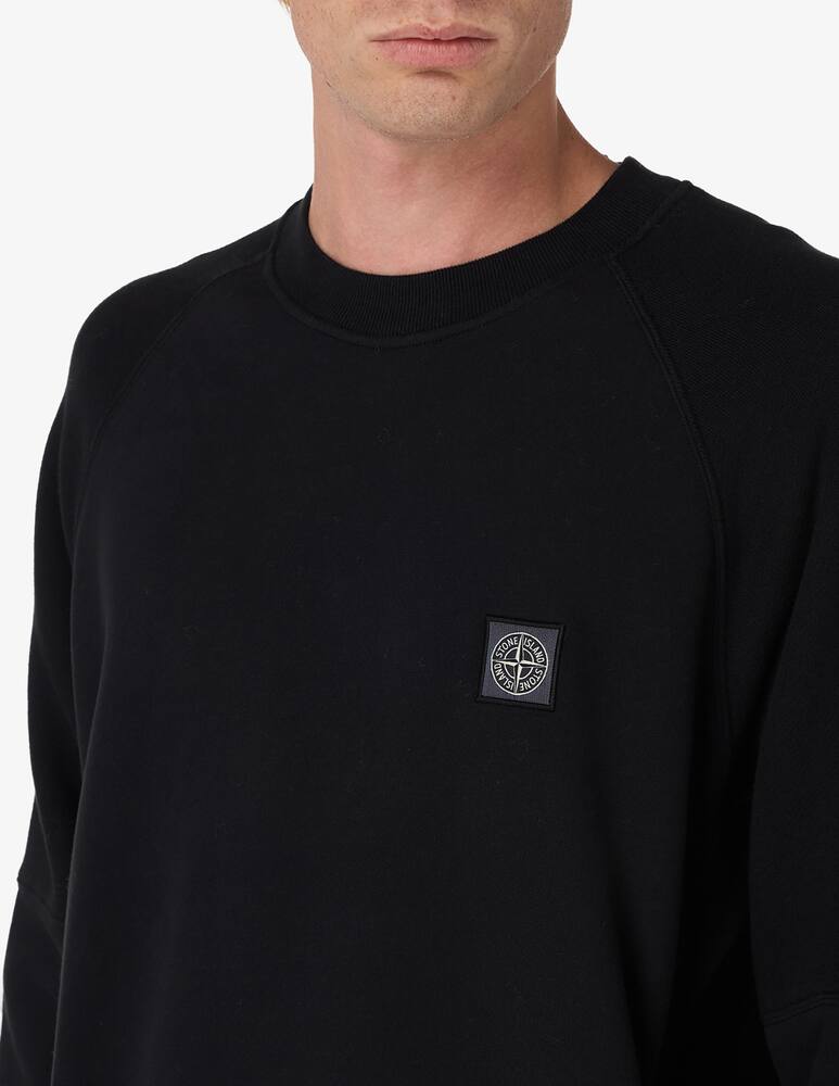 rinascente Stone Island Felpa girocollo logo patch