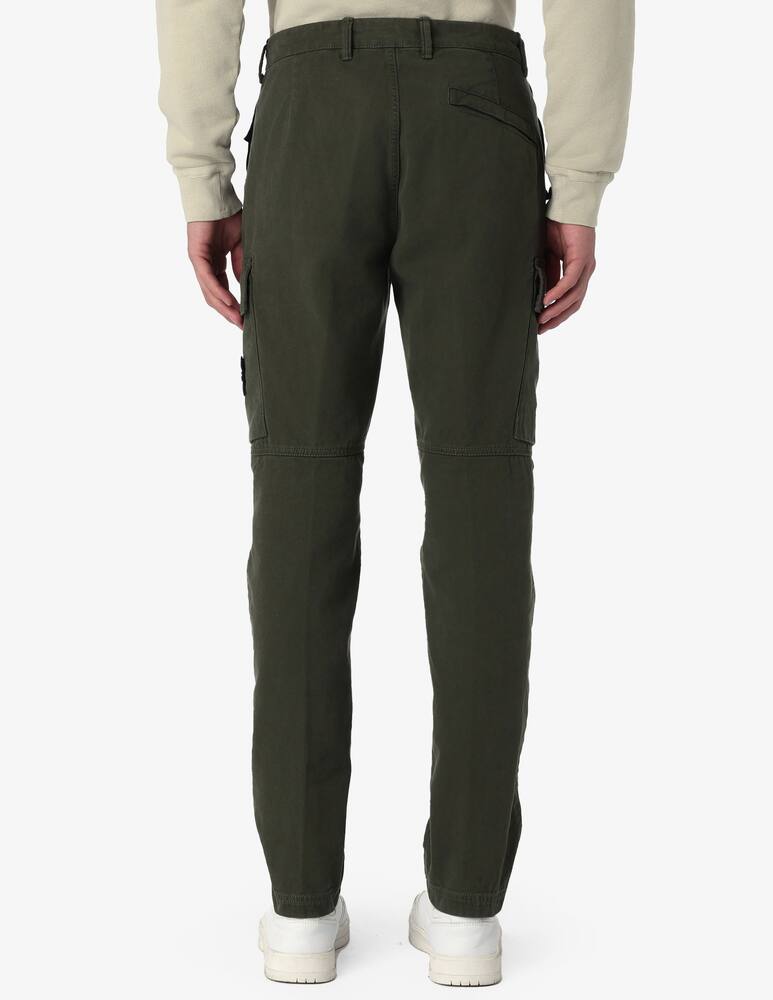 rinascente Stone Island Pantaloni cargo canvas regular tapered