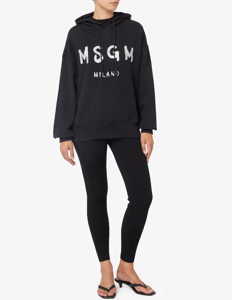 MSGM Felpa con cappuccio - immagine 2 MSGM Felpa con cappuccio - immagine 2