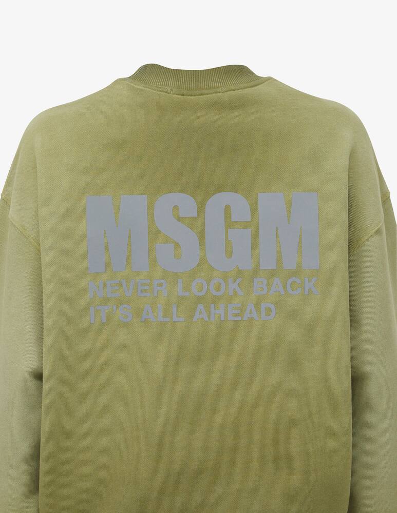 rinascente MSGM Felpa girocollo slavata