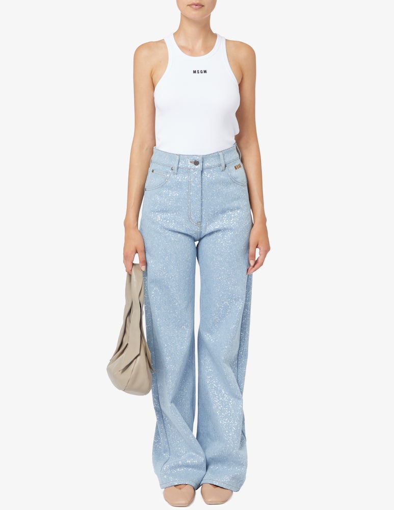 rinascente MSGM Tank top logo