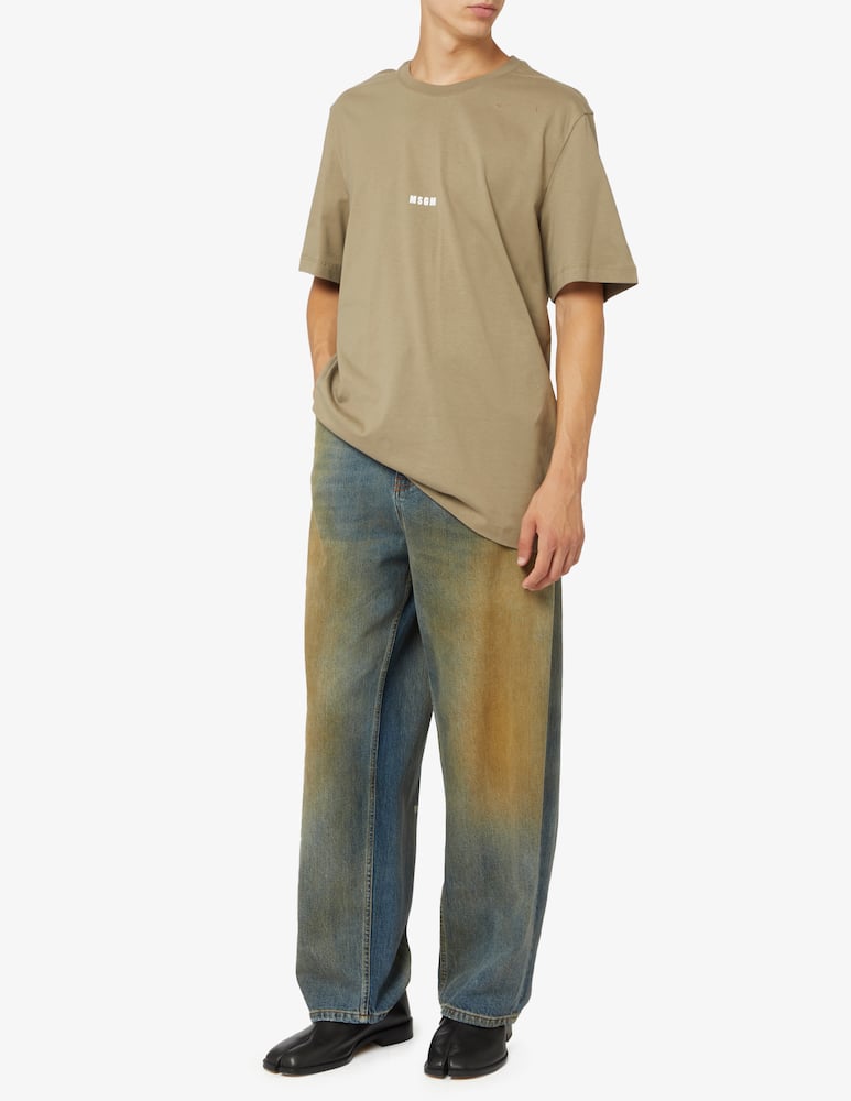 MSGM Maglietta con logo - immagine 2
