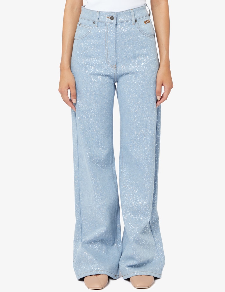 MSGM Jeans a gamba larga - immagine 1 MSGM Jeans a gamba larga - immagine 1