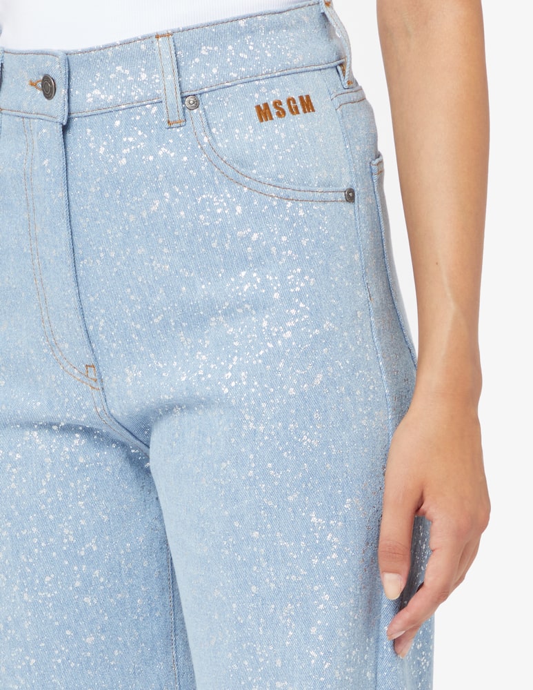 MSGM Jeans a gamba larga - immagine 4 MSGM Jeans a gamba larga - immagine 4