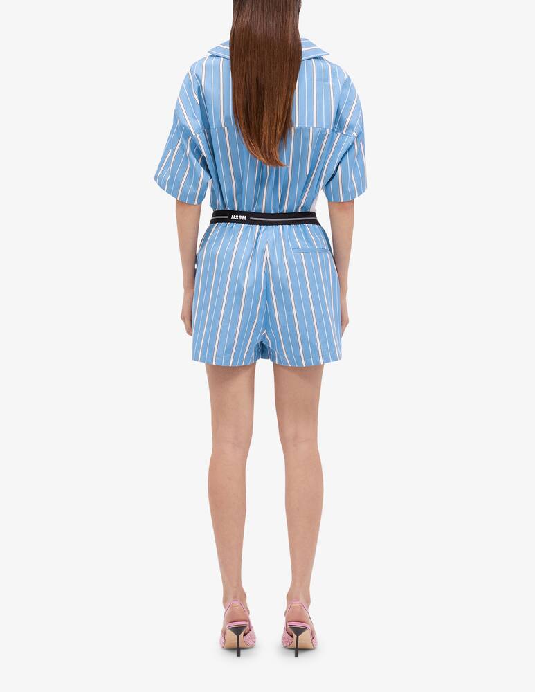 rinascente MSGM Shorts a righe elasticizzati