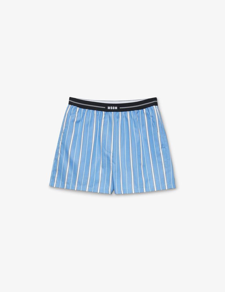 rinascente MSGM Shorts a righe elasticizzati