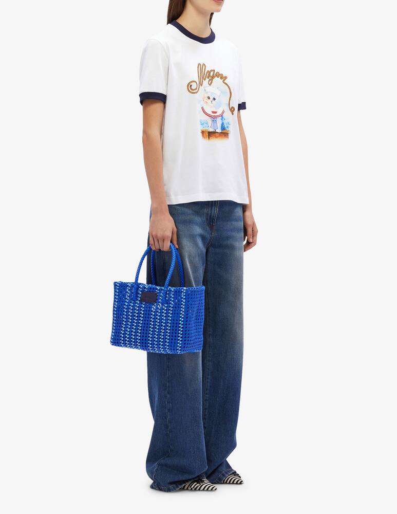 rinascente MSGM T-shirt gatto marinaio