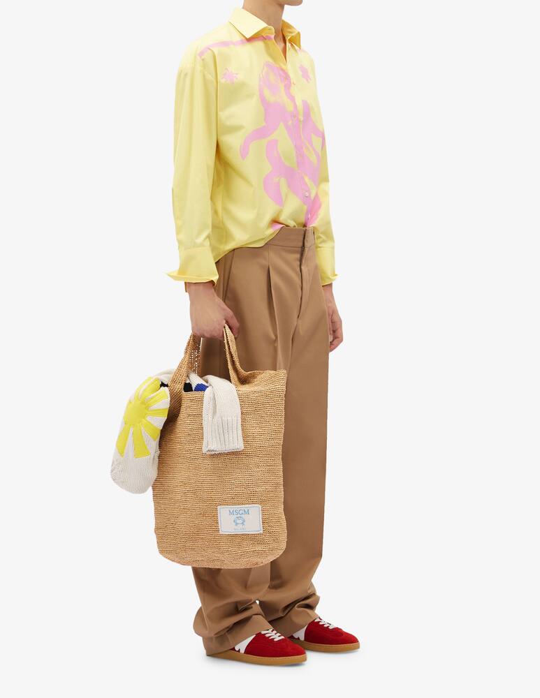 rinascente MSGM Sirena print shirt