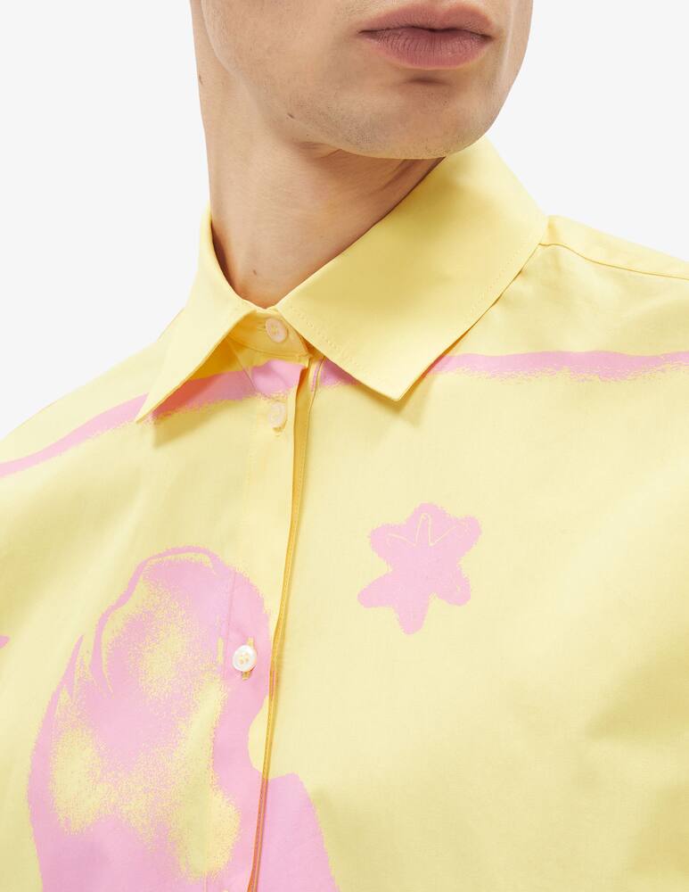 rinascente MSGM Sirena print shirt