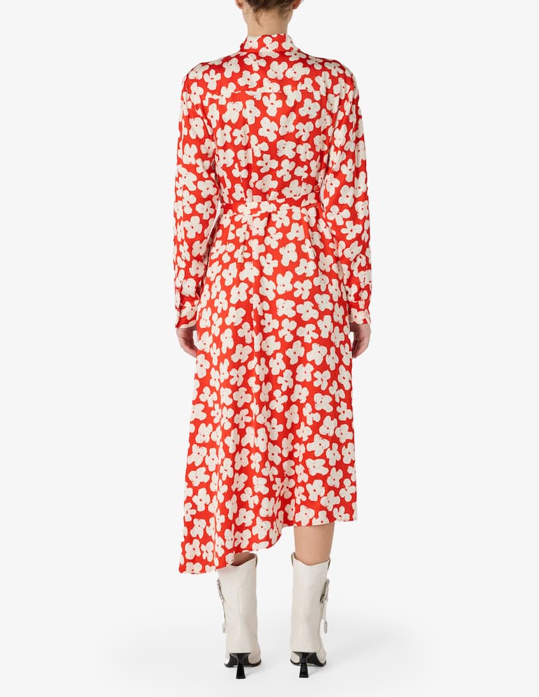 rinascente MSGM Floral print shirtdress