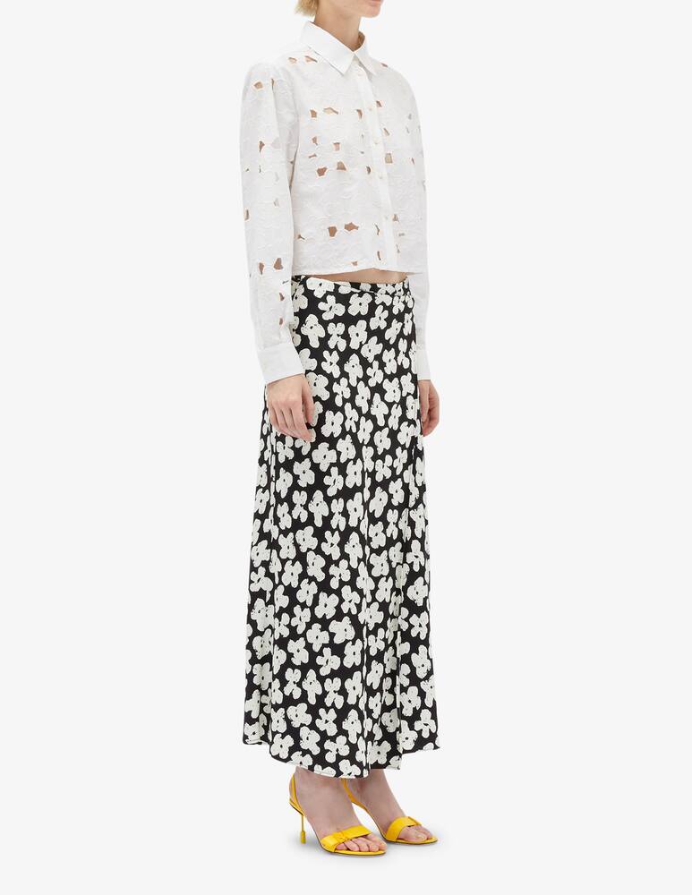rinascente MSGM Floral midi skirt