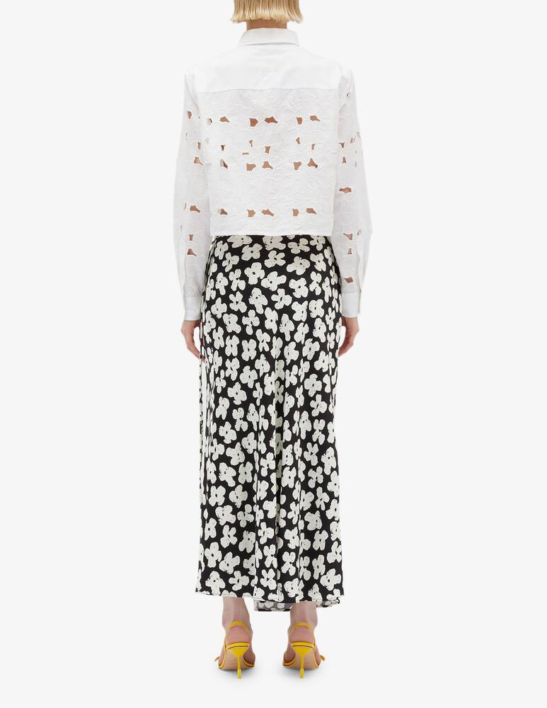 rinascente MSGM Floral midi skirt