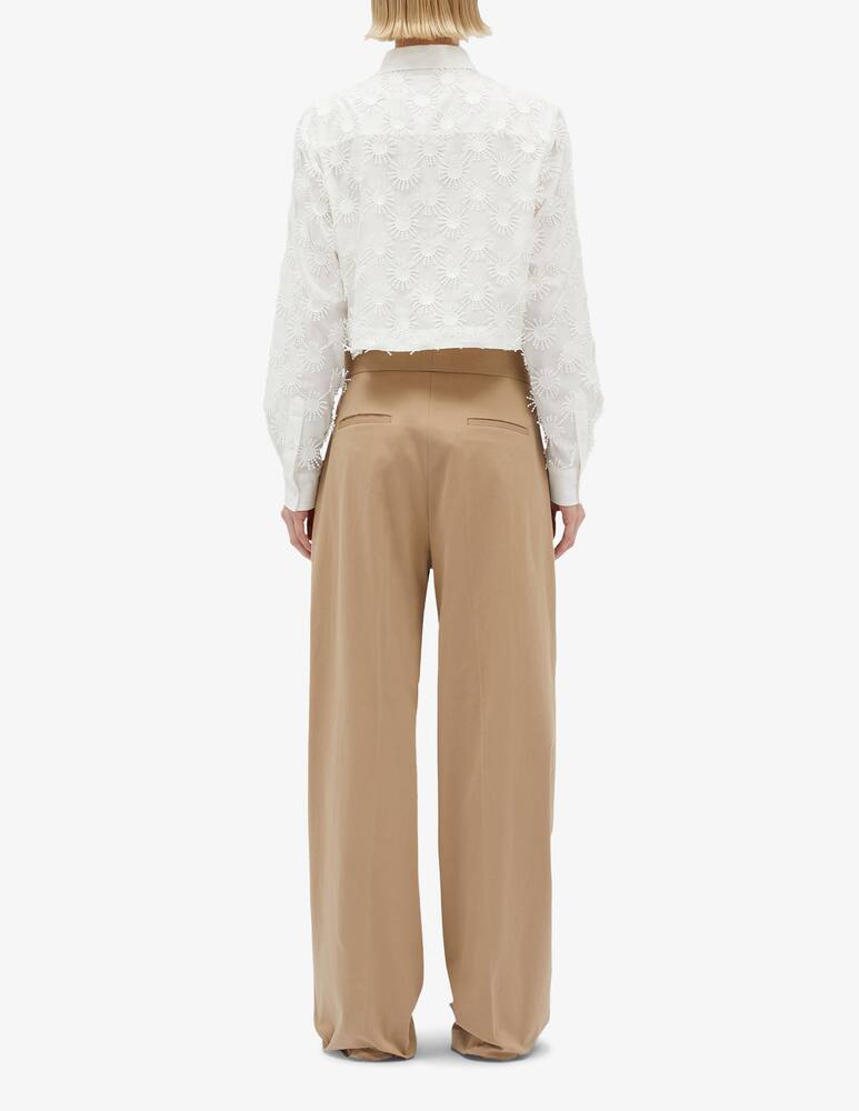 rinascente MSGM Pantaloni pence gabardina