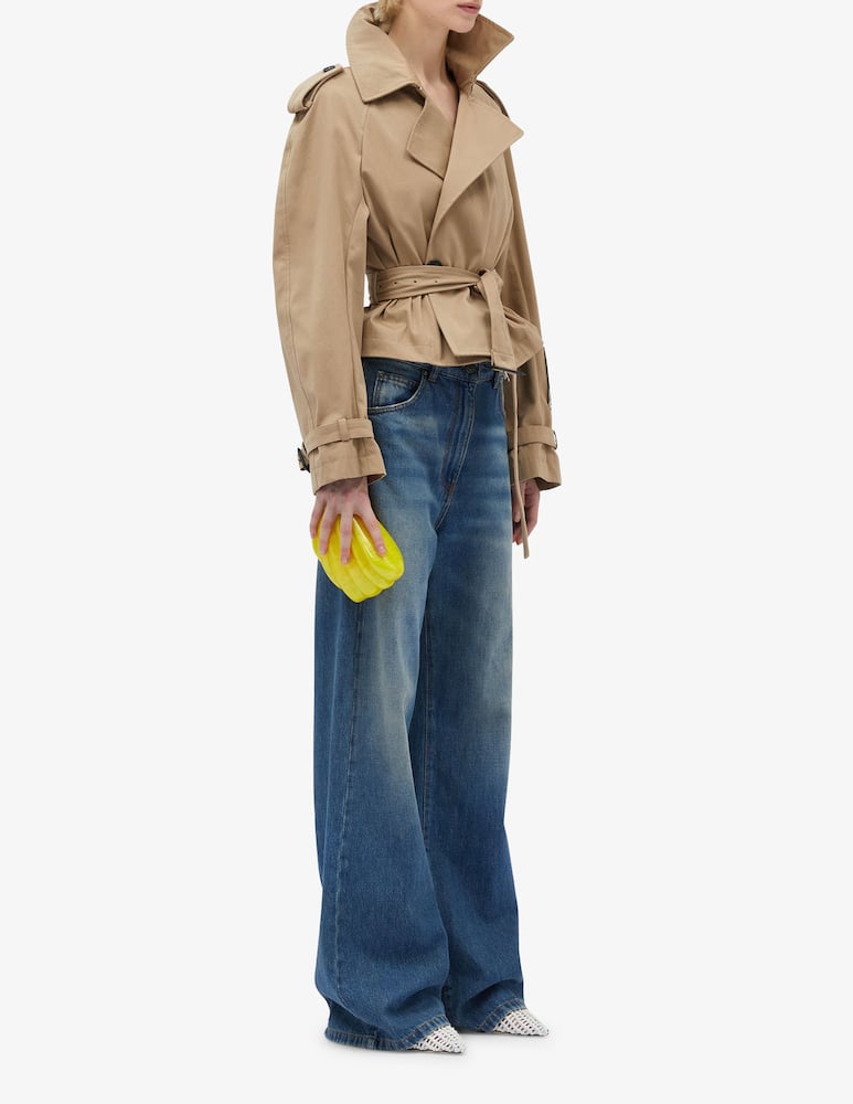 rinascente MSGM Trench crop jacket