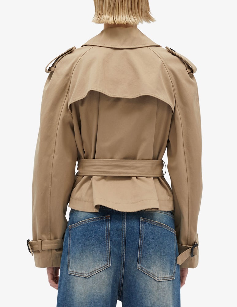 rinascente MSGM Trench crop jacket