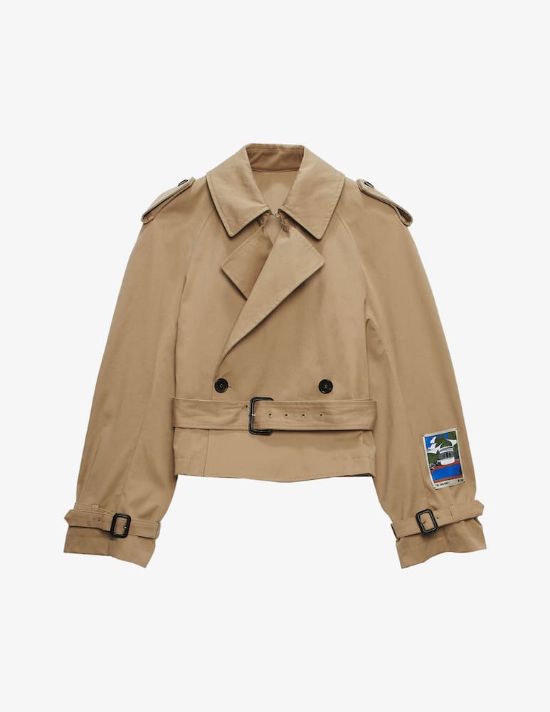 rinascente MSGM Trench crop jacket