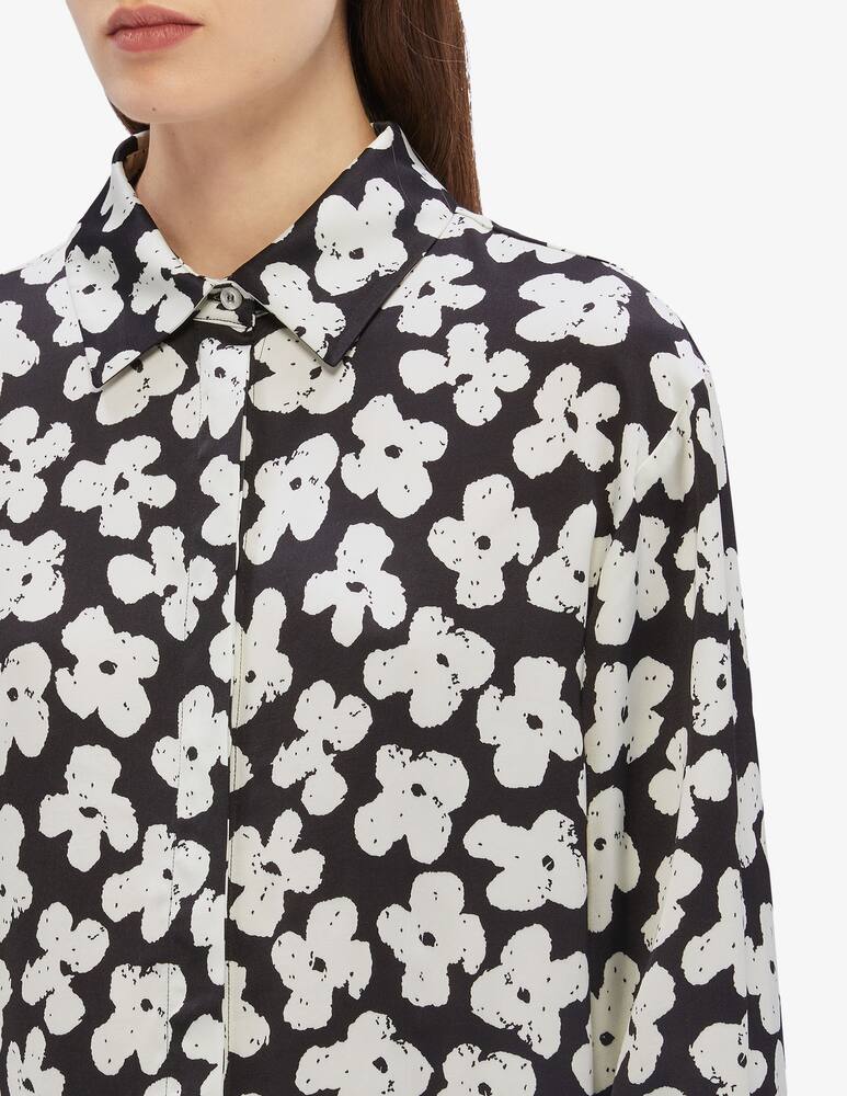 rinascente MSGM Fiore print blouse