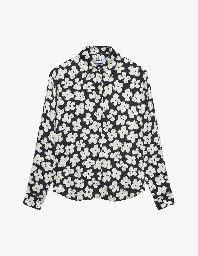 rinascente MSGM Fiore print blouse