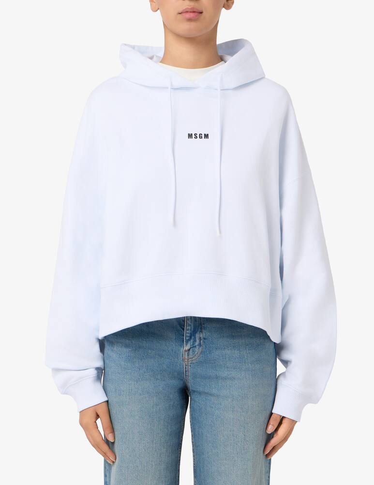 MSGM Felpa girocollo con logo - immagine 4 MSGM Felpa girocollo con logo - immagine 4
