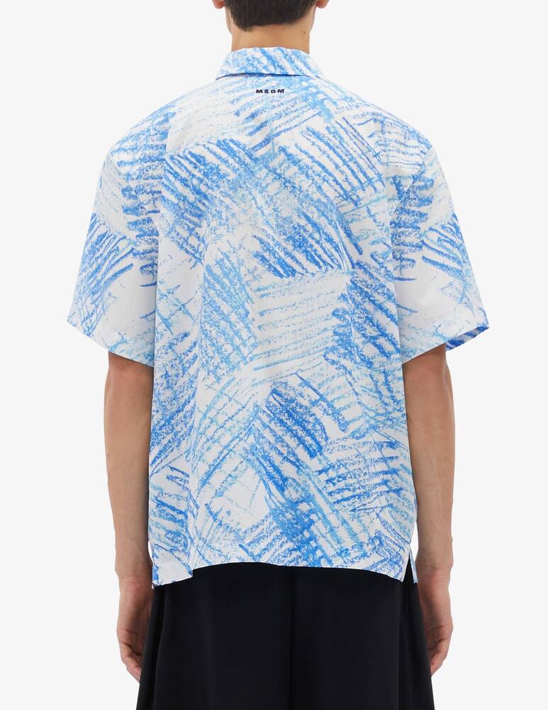 rinascente MSGM Mariner print shirt
