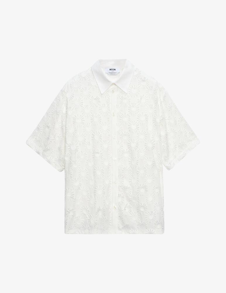rinascente MSGM Multi patch shirt